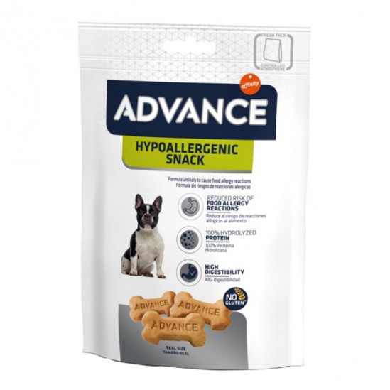 Advance Hypoallergenic Snack pour chien 150gr Advance Hypoallergenic Snack pour chien 150gr