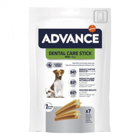 Advance Dental care stick chien mini 0,09kg Advance Dental care stick chien mini 0,09kg