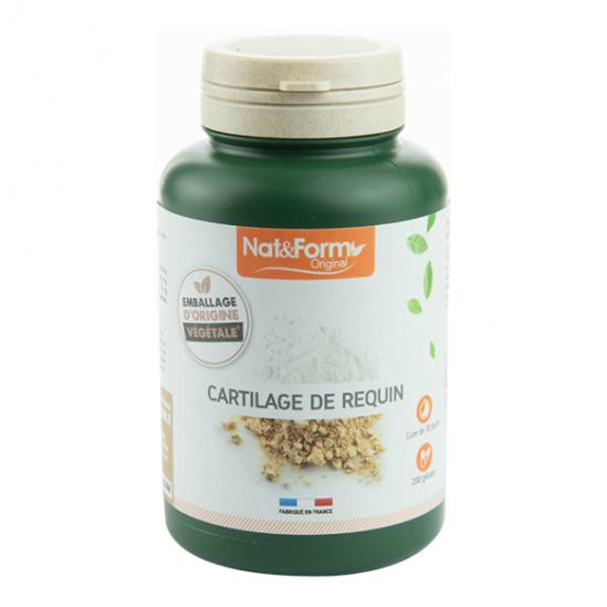 Nat&Form Cartilage de requin 200 gélules Nat&Form Cartilage de requin 200 gélules