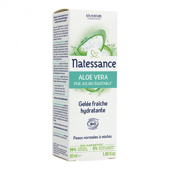 Natessance Aloe vera gelée fraiche hydratante 50ml Natessance Aloe vera gelée fraiche hydratante 50ml