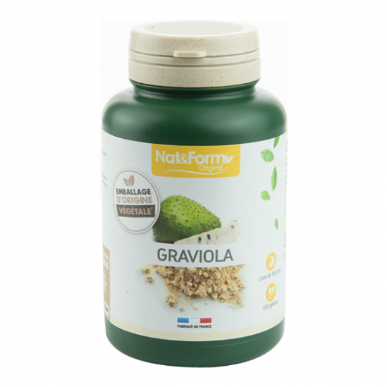 Nat&Form Graviola 200 gélules Nat&Form Graviola 200 gélules