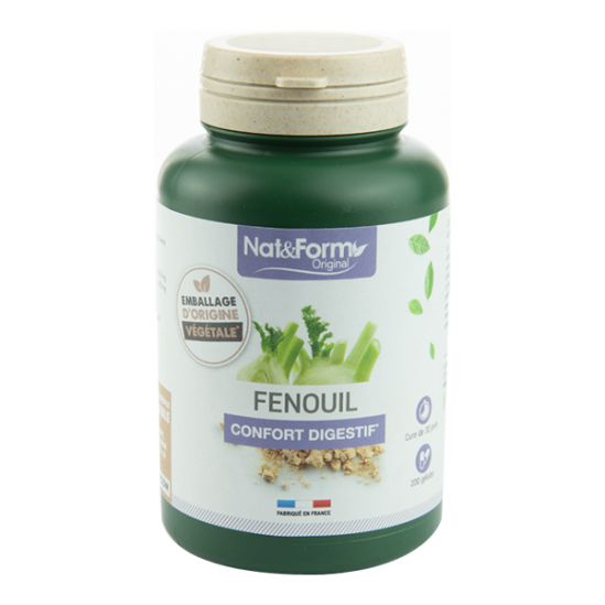 Nat&Form Fenouil 200 gélules Nat&Form Fenouil 200 gélules