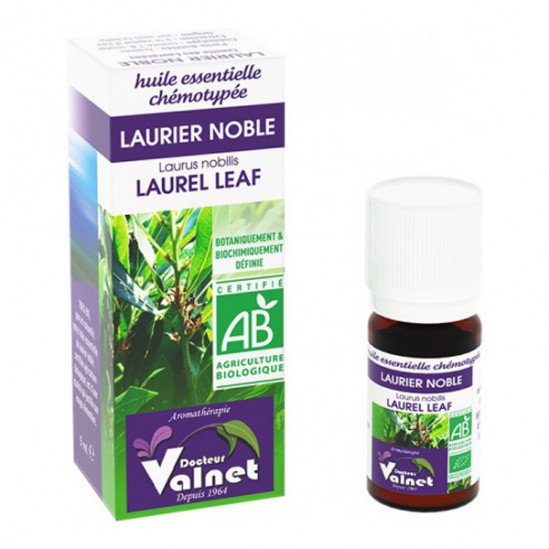 Docteur Valnet huile essentielle de Laurier Noble bio 5ml Docteur Valnet huile essentielle de Laurier Noble bio 5ml