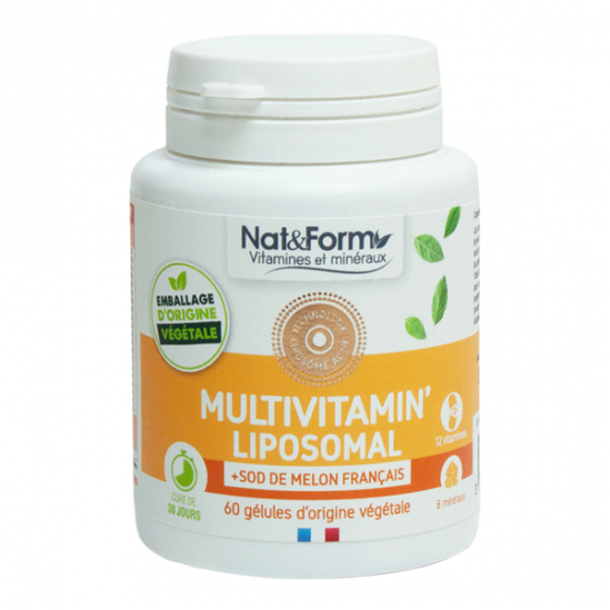 Nat&Form Multivitamin' liposomal 60 gélules