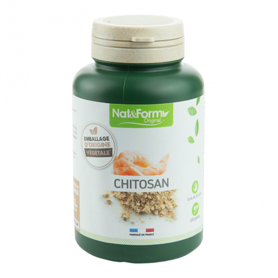 Nat&Form chitosan 200 gélules Nat&Form chitosan 200 gélules