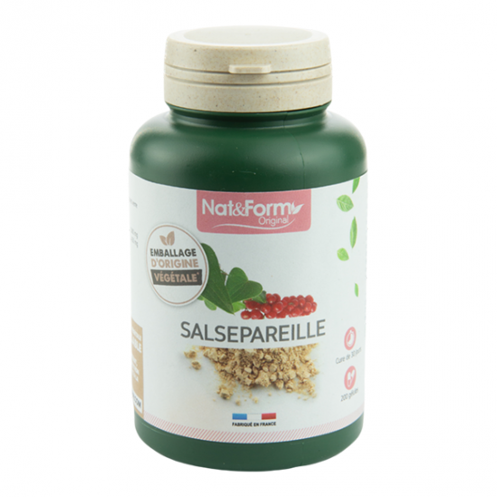 Nat&Form salsepareille 200 gélules