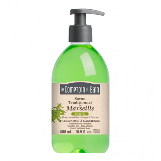 Le Comptoir du Bain savon de Marseille coquelicot 500ml Le Comptoir du Bain savon de Marseille coquelicot 500ml