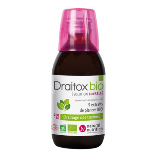 Natural nutrition Draitox buvable bio 250ml Natural nutrition Draitox buvable bio 250ml
