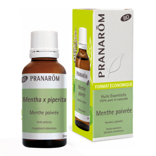 Pranarôm huile essentielle menthe poivrée bio 30ml Pranarôm huile essentielle menthe poivrée bio 30ml