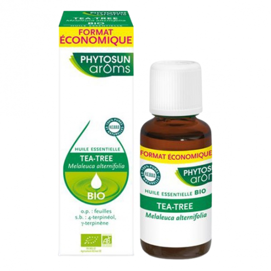 Phytosun arôms huile essentielle tea-tree bio 30ml Phytosun arôms huile essentielle tea-tree bio 30ml