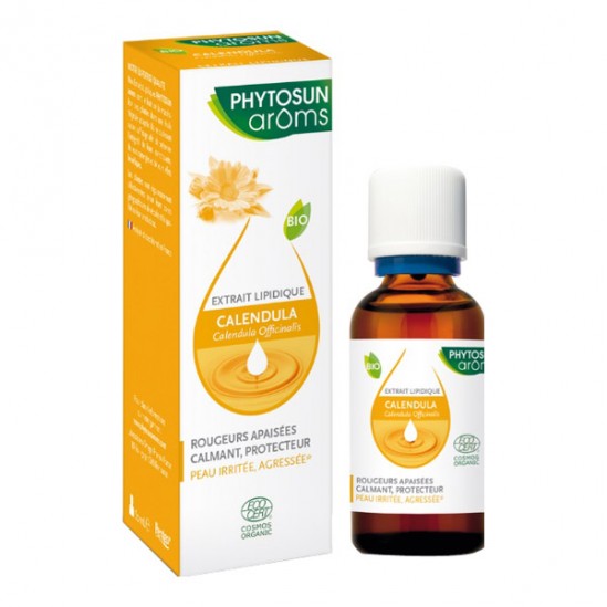 PHYTOSUN AROMS EXTRAIT LIPIDIQUE BIO CALENDULA FL CODIGOUTTE 50ML PHYTOSUN AROMS EXTRAIT LIPIDIQUE BIO CALENDULA FL CODIGOUTTE 50ML