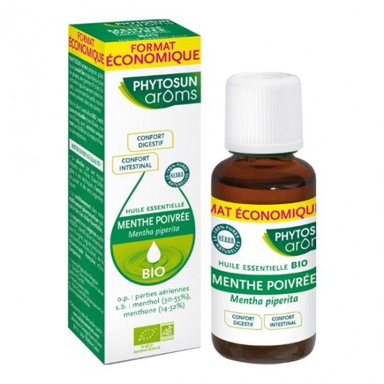 PHYTOSUN AROMS HUILE ESSENTIELLE BIO MENTHE POIVRÉE FL 30ML PHYTOSUN AROMS HUILE ESSENTIELLE BIO MENTHE POIVRÉE FL 30ML