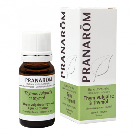 Pranarôm huile essentielle thym vulgaire à thymol 10ml Pranarôm huile essentielle thym vulgaire à thymol 10ml