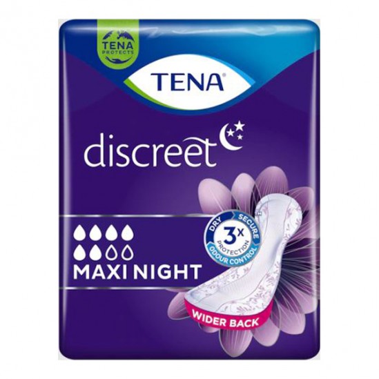 Tena Discreet maxi night sachet de 12 pièces