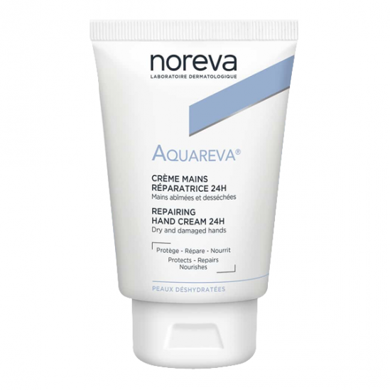 Noreva Aquareva crème mains réparatrice 24h tube 50ml Noreva Aquareva crème mains réparatrice 24h tube 50ml