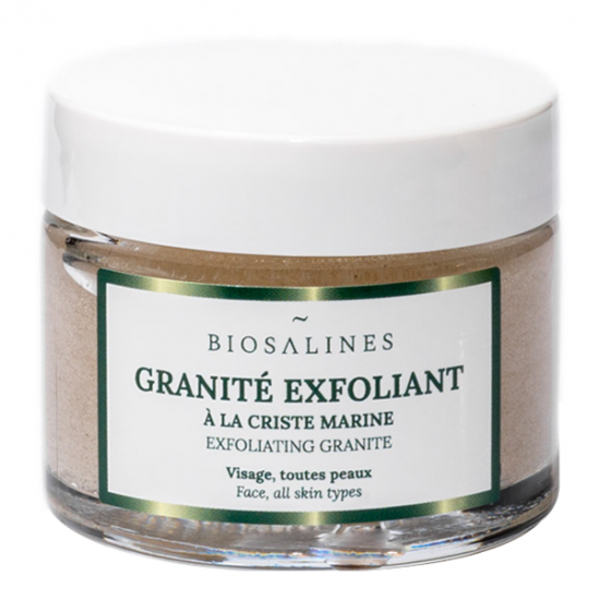 Biosalines granite exfoliant à la criste marine 50ml Biosalines granite exfoliant à la criste marine 50ml