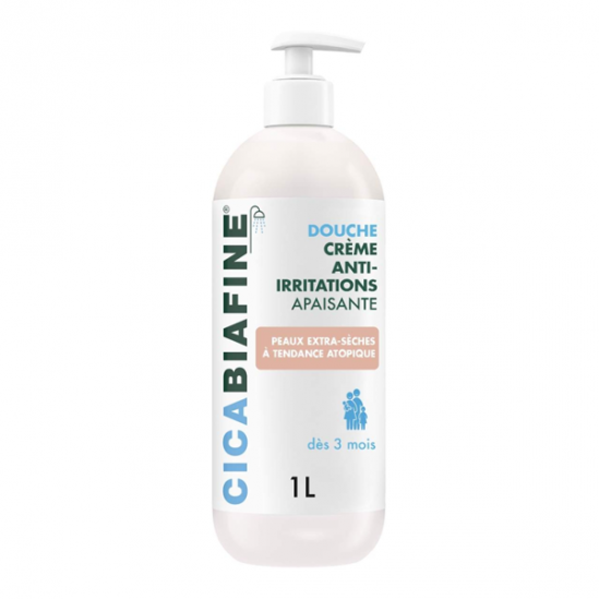 Cicabiafine Douche crème anti-irritations apaisante 1L Cicabiafine Douche crème anti-irritations apaisante 1L
