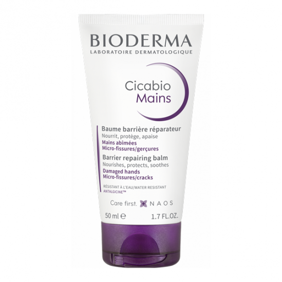 Bioderma cicabio mains baume barrière réparateur 50ml Bioderma cicabio mains baume barrière réparateur 50ml