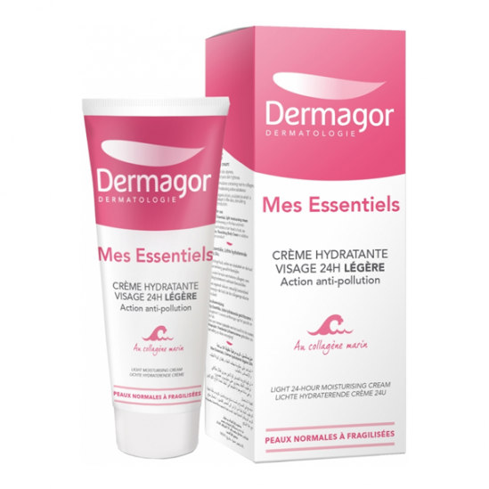 Dermagor Mes Essentiels crème hydratante visage 24h légère 40ml Dermagor Mes Essentiels crème hydratante visage 24h légère 40ml