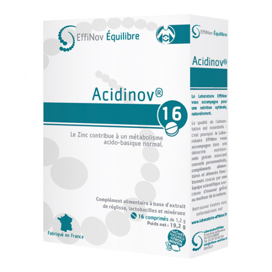 Effinov Équilibre Acidinov 16 comprimés