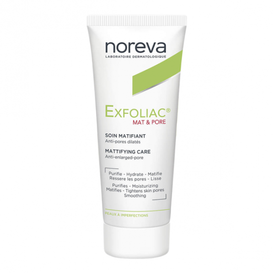 Noreva Exfoliac mat & pore soin matifiant 30ml Noreva Exfoliac mat & pore soin matifiant 30ml