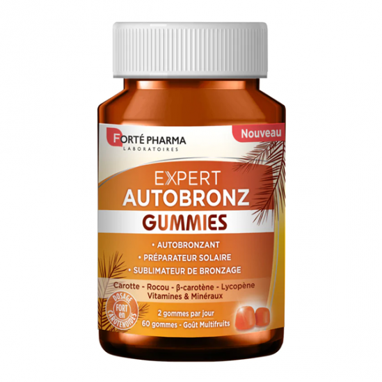 Forté Pharma Expert Autobronz gummies 60 gommes Forté Pharma Expert Autobronz gummies 60 gommes