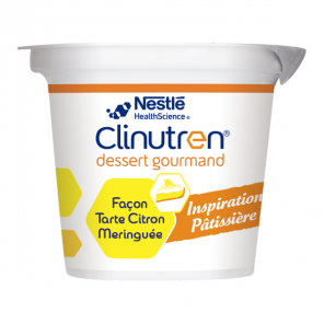 Clinutren dessert gourmand façon tarte citron meringuée 4 x 200gr