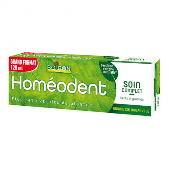 Boiron Homéodent dentifrice soin complet chlorophylle 120ml Boiron Homéodent dentifrice soin complet chlorophylle 120ml