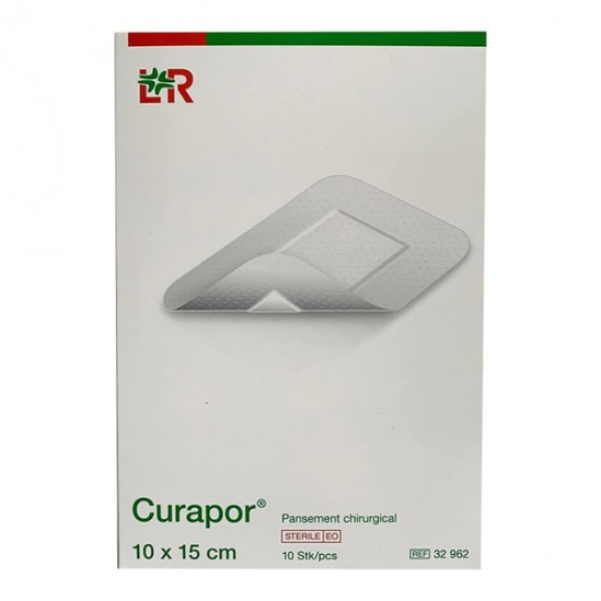 Lohmann Curapor pansement chirurgical 5 x 7cm boîte de 10 Lohmann Curapor pansement chirurgical 5 x 7cm boîte de 10