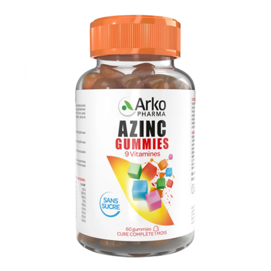 Arkopharma Azinc 9 vitamines 60 gummies Arkopharma Azinc 9 vitamines 60 gummies