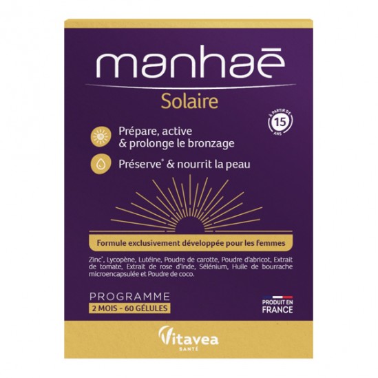 Vitavea Manhaé Solaire 60 gélules Vitavea Manhaé Solaire 60 gélules