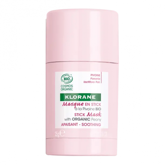 Klorane masque en stick à la Pivoine bio 25gr Klorane masque en stick à la Pivoine bio 25gr