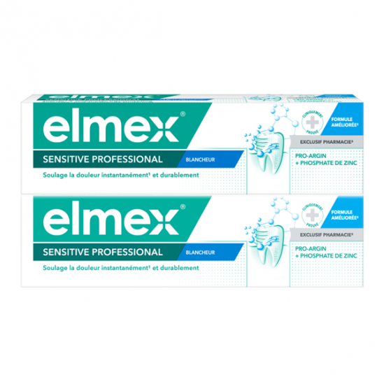 ELMEX DENT SENSIT PRO BLANCH 2X75ML ELMEX DENT SENSIT PRO BLANCH 2X75ML