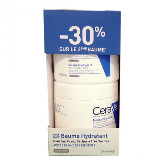 CeraVe baume hydratant lot de 2 x 454gr CeraVe baume hydratant lot de 2 x 454gr