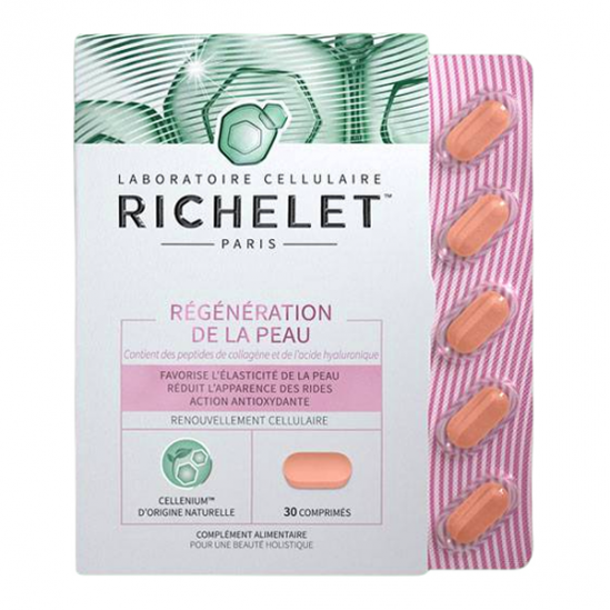 Richelet régénération de la peau 30 comprimés Richelet régénération de la peau 30 comprimés
