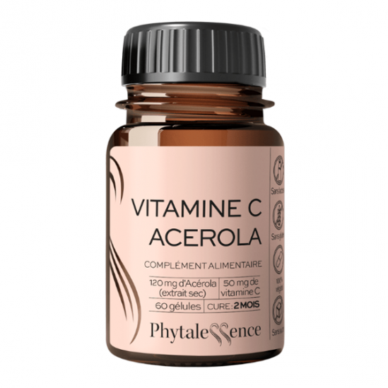 Phytalessence Vitamine C Acérola 60 gélules