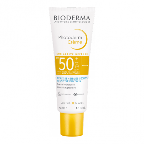 Bioderma photoderm max crème solaire spf 50+ 40ml Bioderma photoderm max crème solaire spf 50+ 40ml