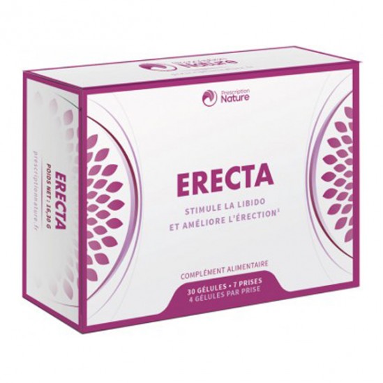 Prescription Nature Erecta 30 gélules