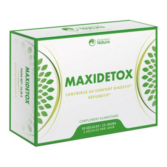 Pharma Nature Maxidetox 30 comprimés