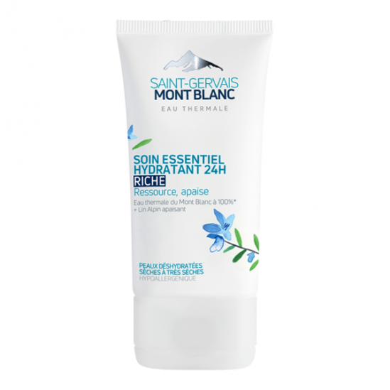 Saint-Gervais Mont Blanc soin essentiel hydratant 24h riche 40ml Saint-Gervais Mont Blanc soin essentiel hydratant 24h riche 40ml
