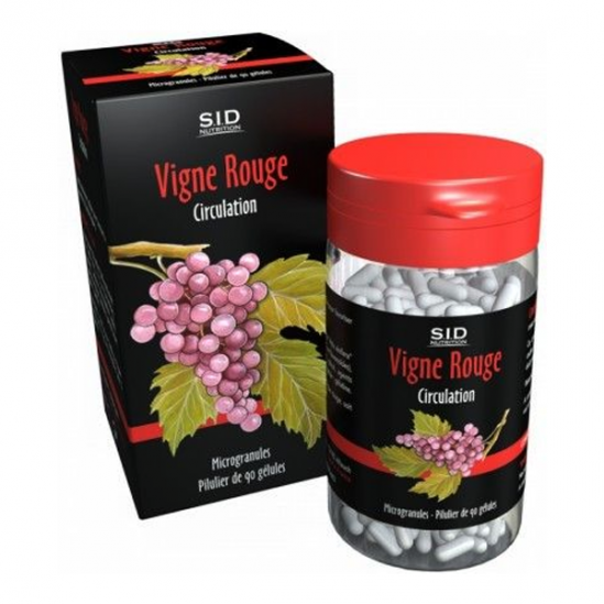 SID Nutrition Vigne Rouge 90 gélules SID Nutrition Vigne Rouge 90 gélules