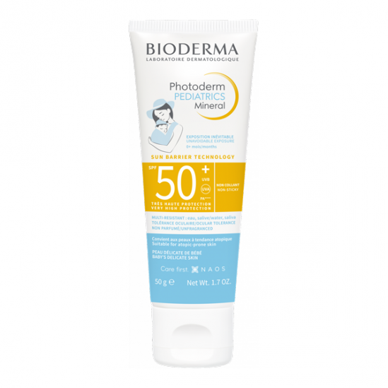 Bioderma Photoderm Pediatrics Minéral spf50+ 50gr Bioderma Photoderm Pediatrics Minéral spf50+ 50gr