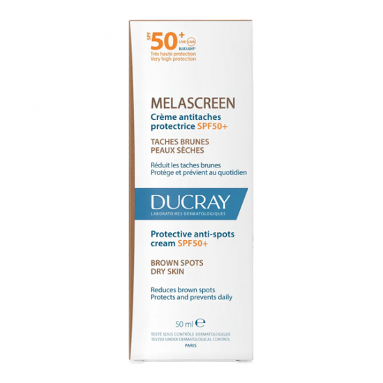 Ducray Melascreen crème antitaches brunes protectrice spf50+ 50ml Ducray Melascreen crème antitaches brunes protectrice spf50+ 50ml