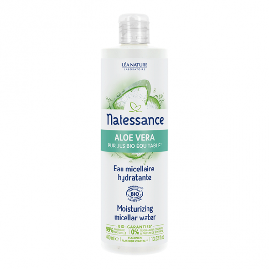 Natessance Aloe vera eau micellaire hydratante 400ml Natessance Aloe vera eau micellaire hydratante 400ml
