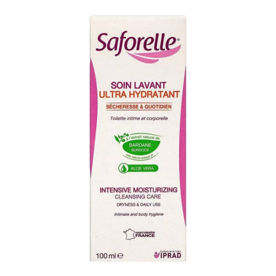 Saforelle soin lavant ultra hydratant 100ml