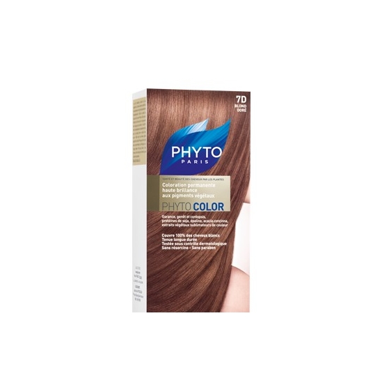 Phyto Color couleur soin 7d blond doré kit