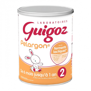 Guigoz Pelargon 2 lait poudre 6 à 12 mois 800gr