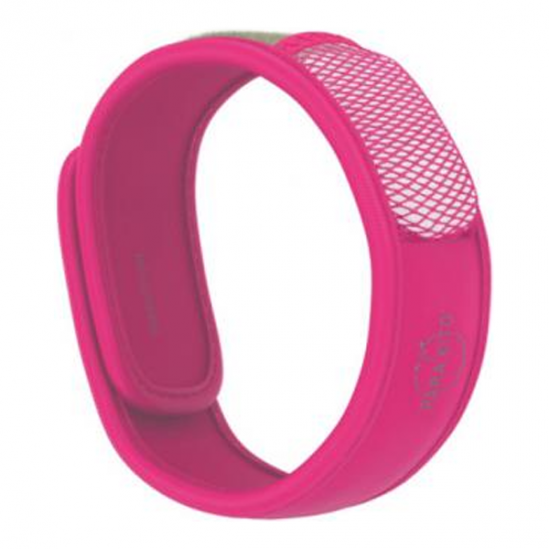 Parakito bracelet anti-moustique fuchsia