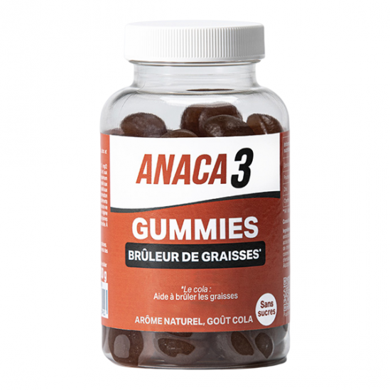 Anaca3 Gummies Brûleur de Graisses 60 gommes Anaca3 Gummies Brûleur de Graisses 60 gommes