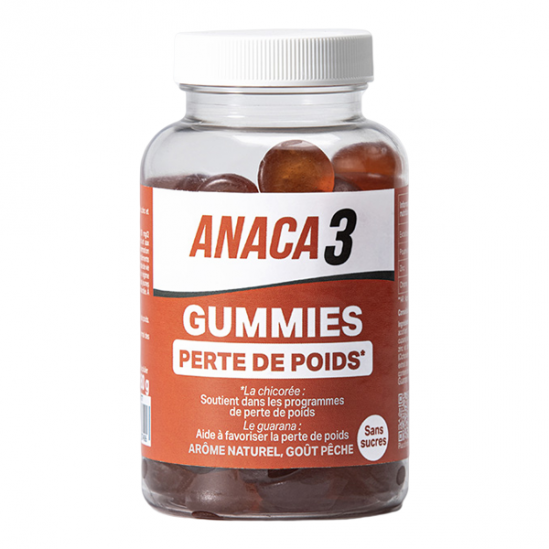 Anaca3 Gummies Perte de Poids 60 gommes